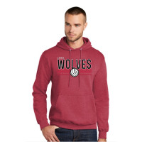 Port & Company® - Core Fleece Pullover Hooded Sweatshirt. PC78H